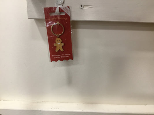 Gingerbread Man keyring