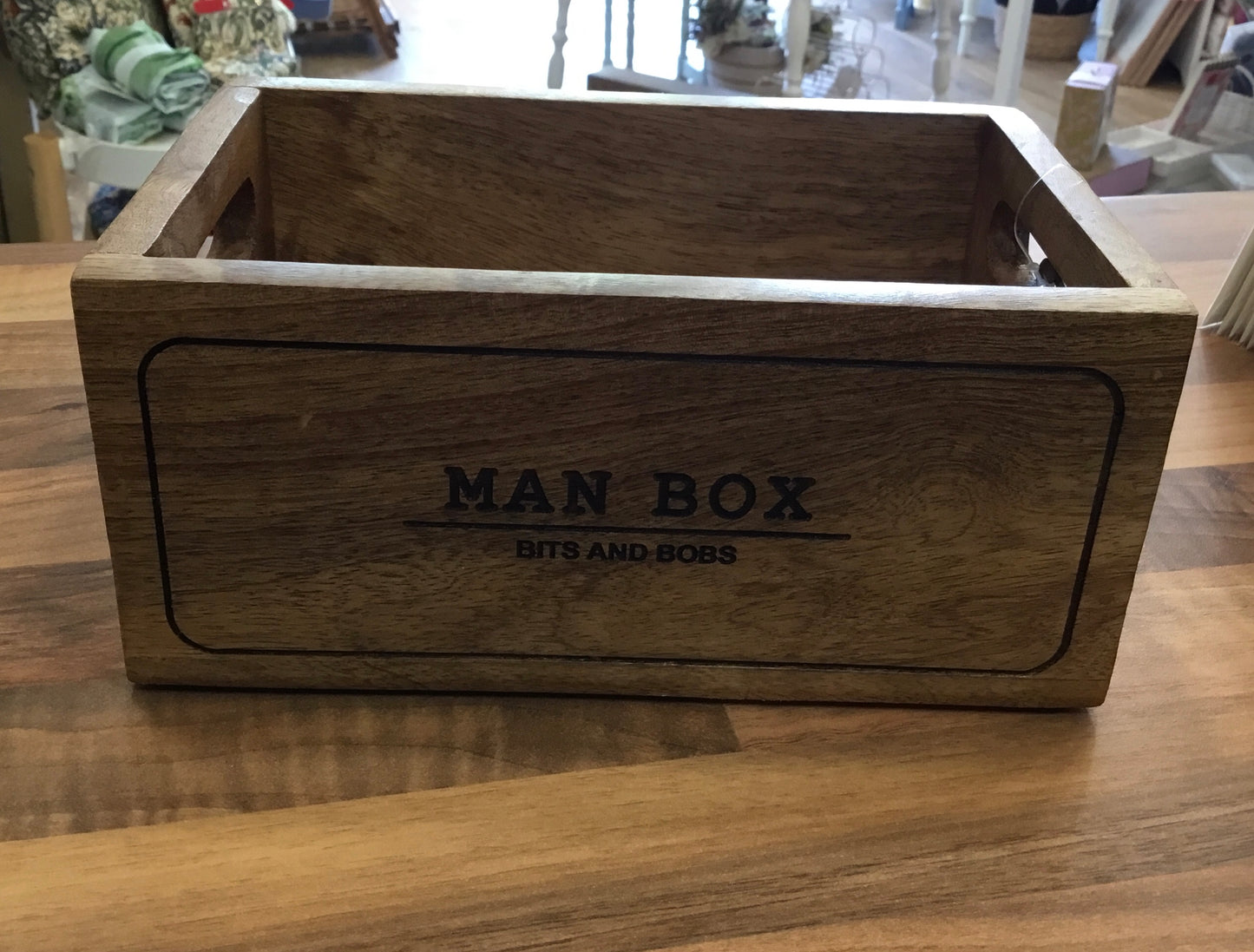 Wooden man box