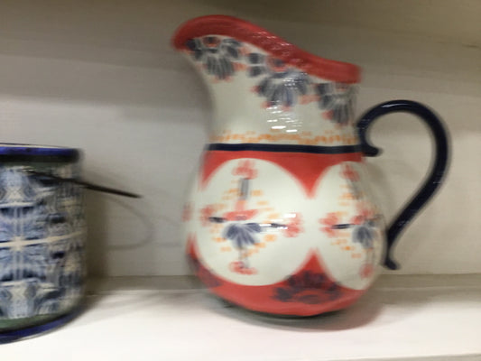 Hand painted jug