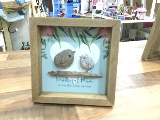 Mum - Pebble Plaque