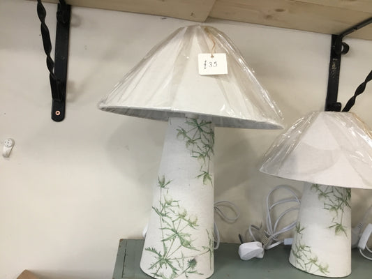 Thistle fabric lamp - Large