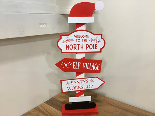 North Pole Sign