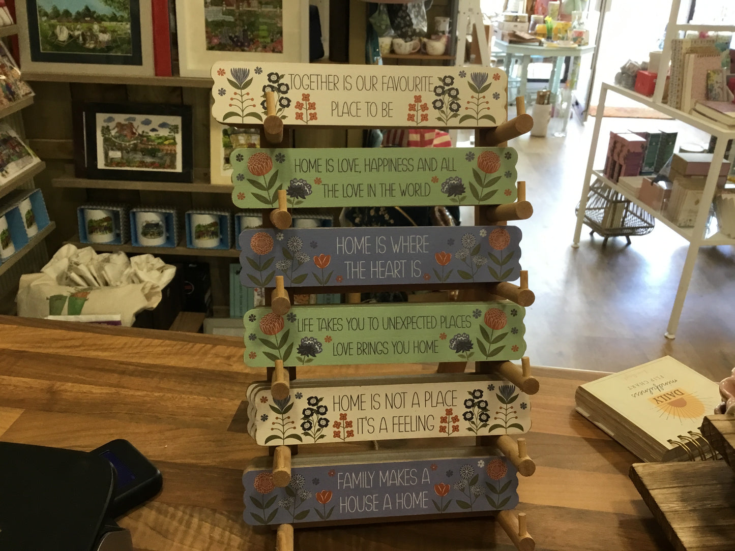 Wooden plaques