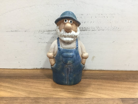 Ceramic fisherman