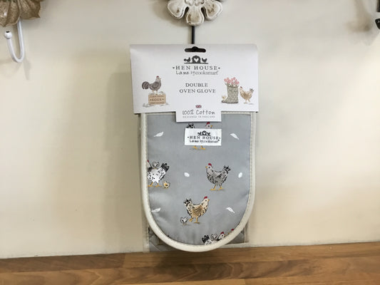 Double oven glove. Hen house