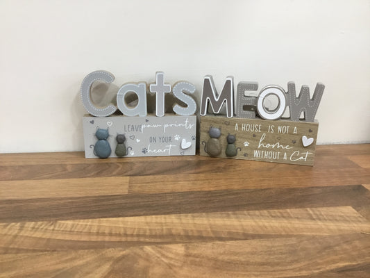 Cat Pebble sign