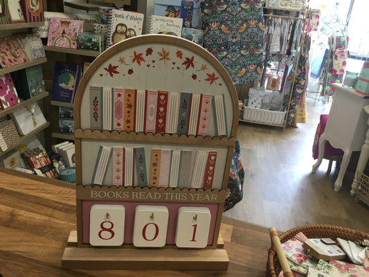How many books read stand