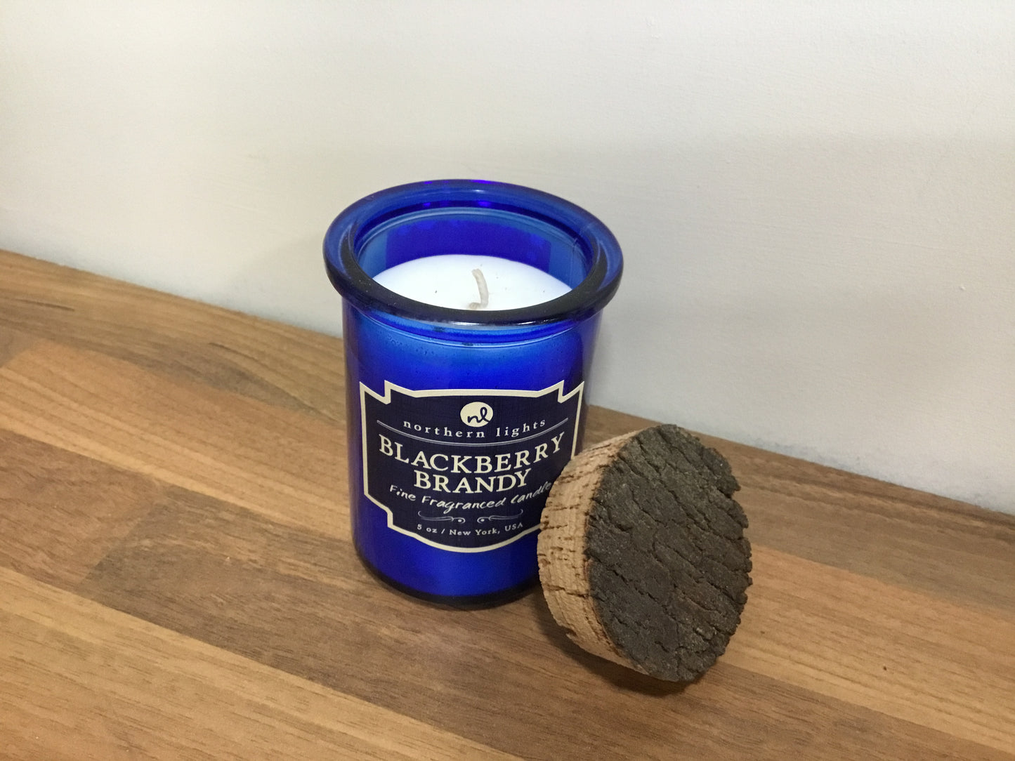 Northern lights candle - BlackBerry Brandy