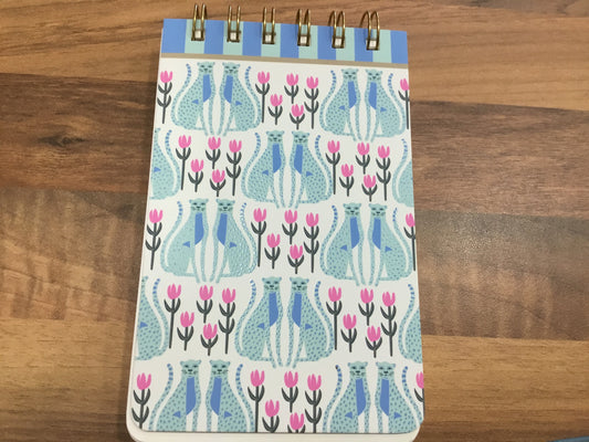 Cheetah print note pad