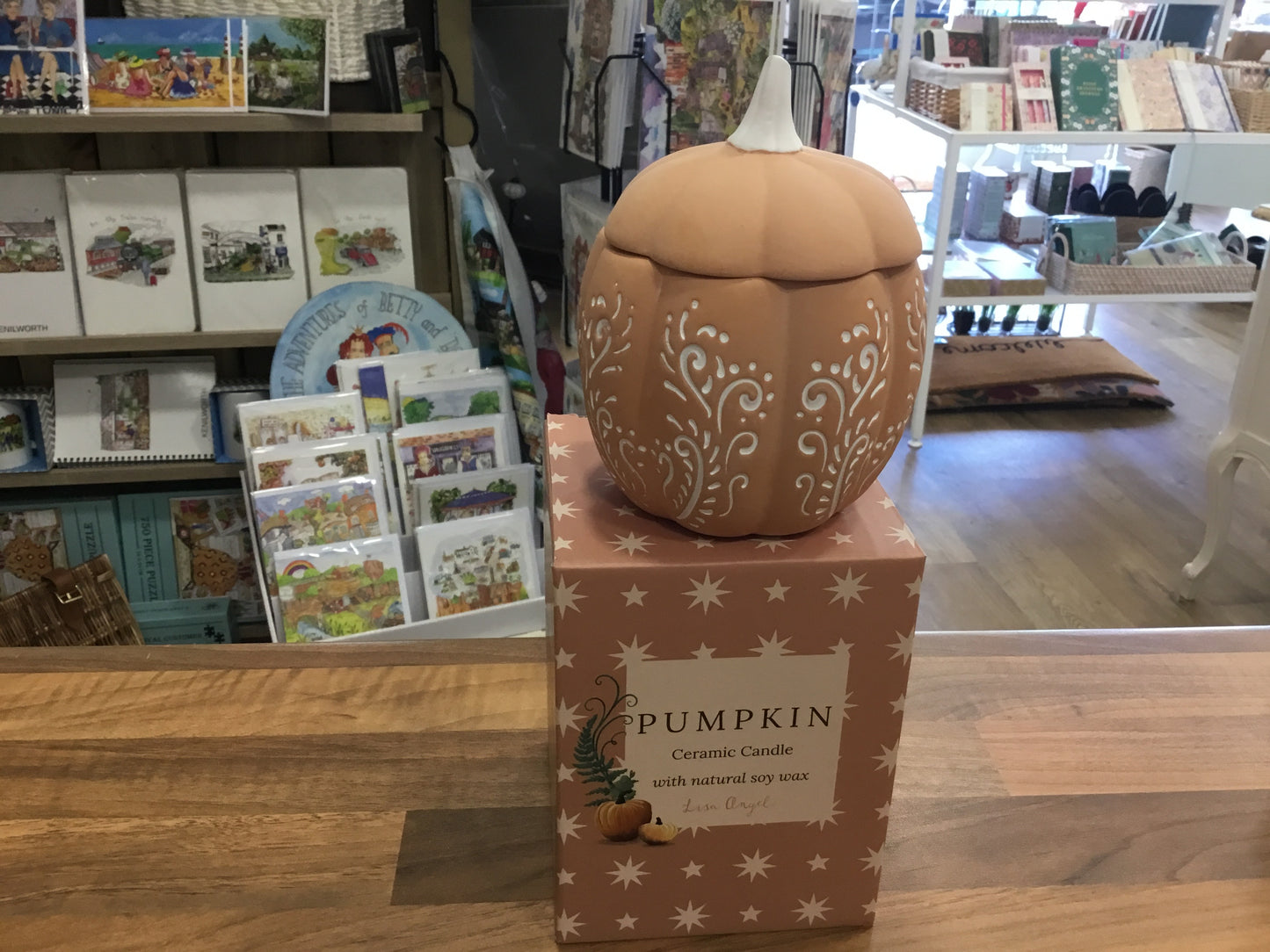 Pumpkin soy candle