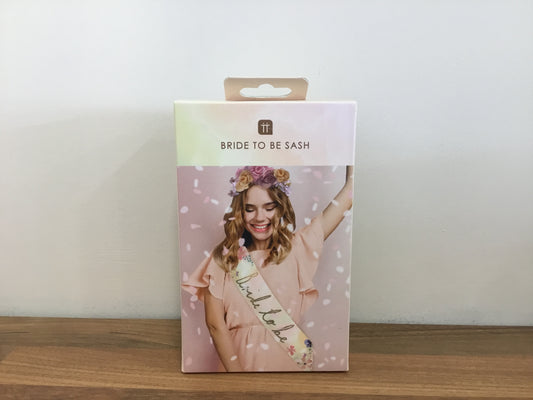 Bride to be Sash by Talking Tables