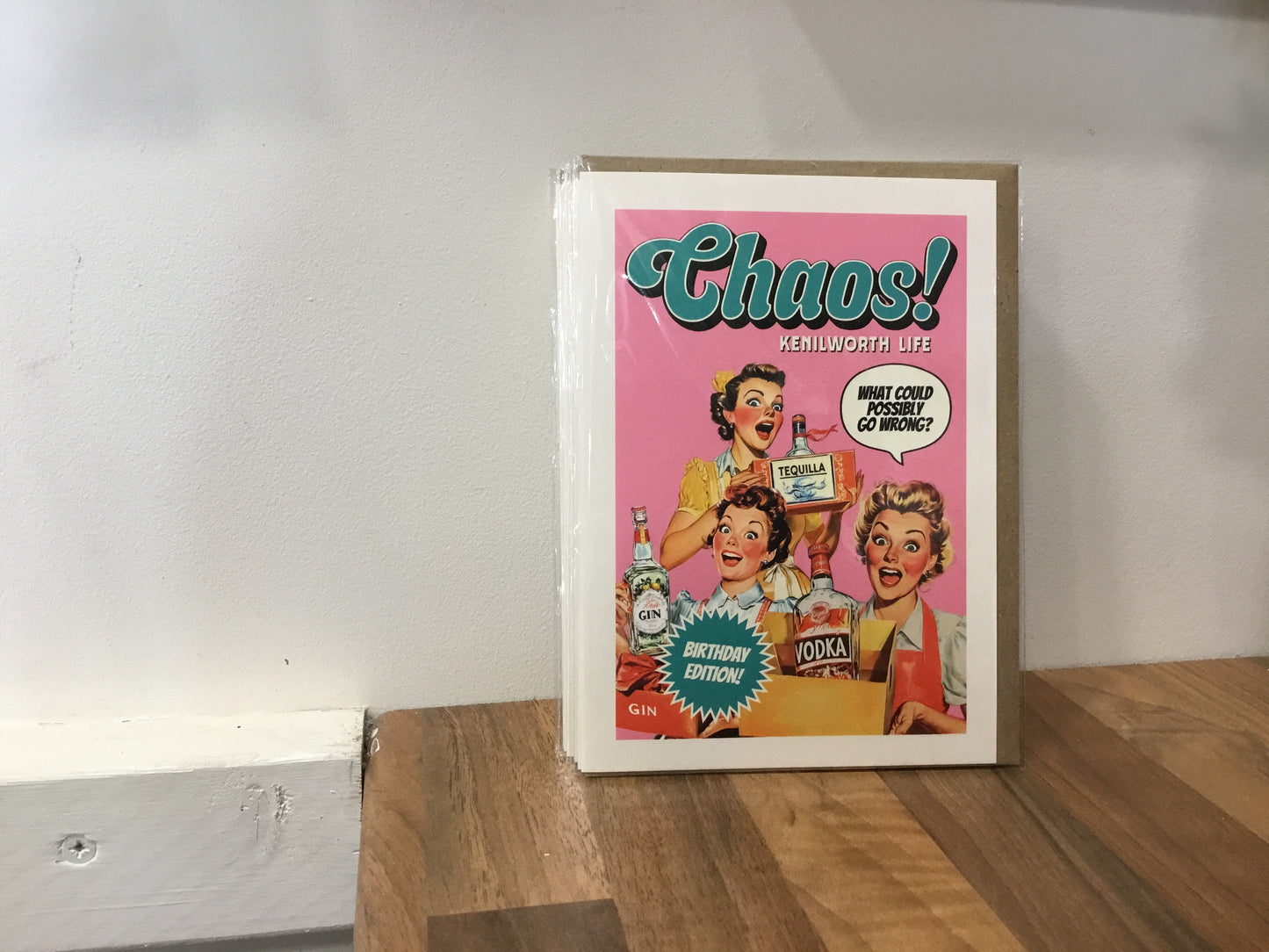 Chaos Kenilworth. Card.