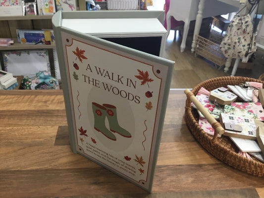 A walk in the woods - Wooden storage box