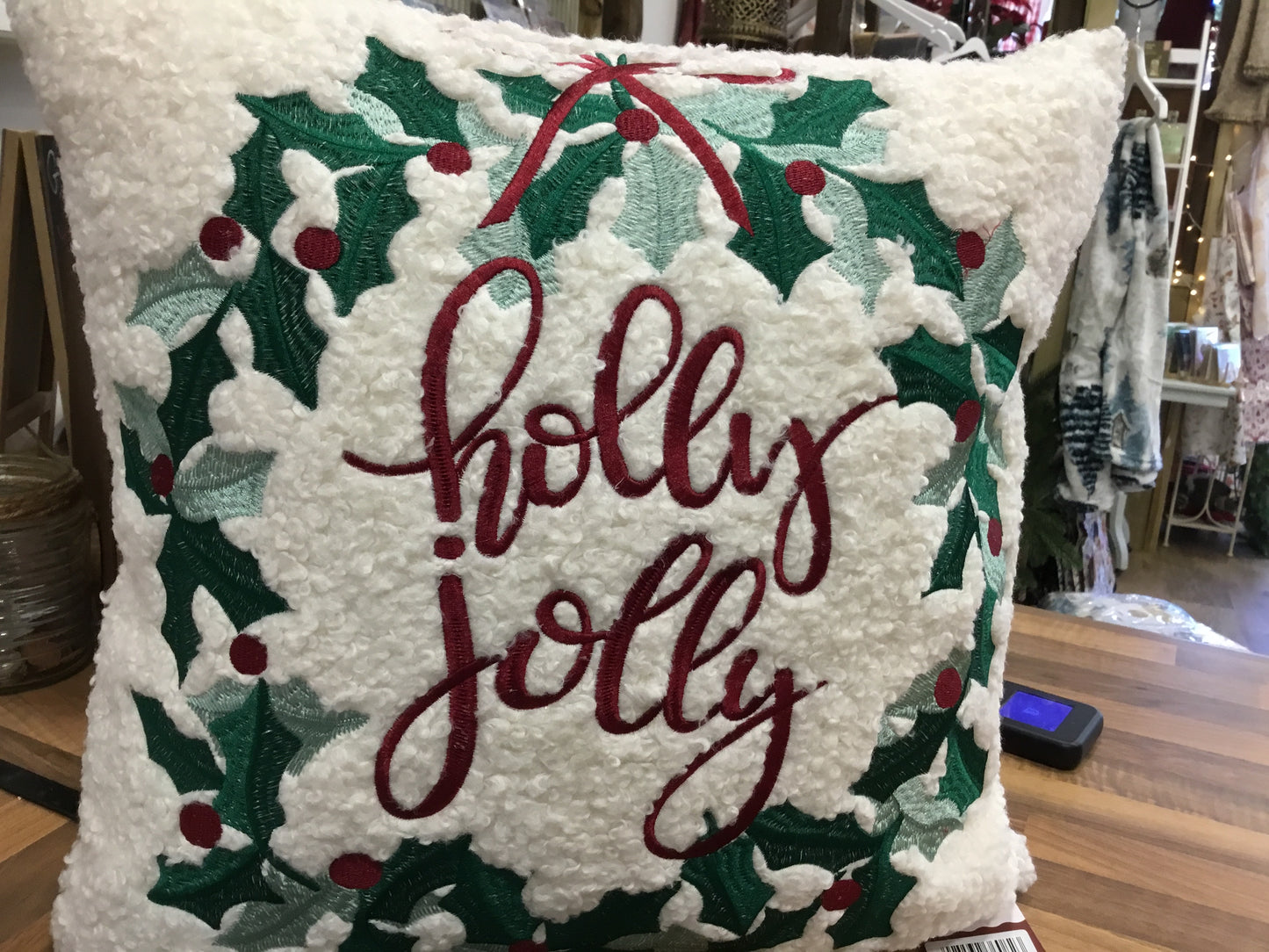 Holly Cushion