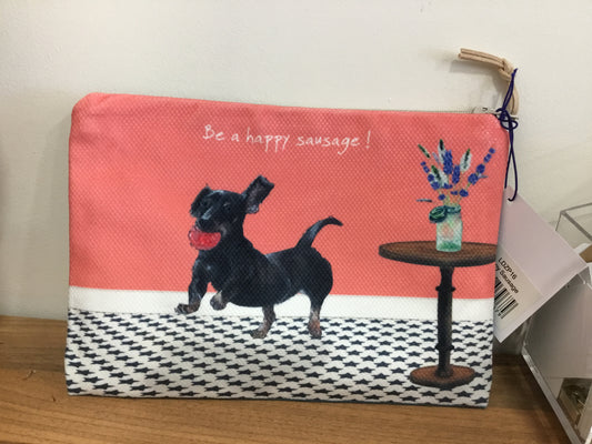 Be a happy sausage purse