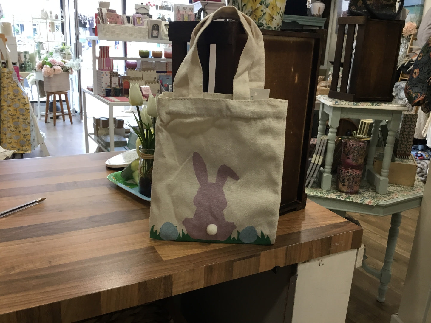 Small Easter bunny bag