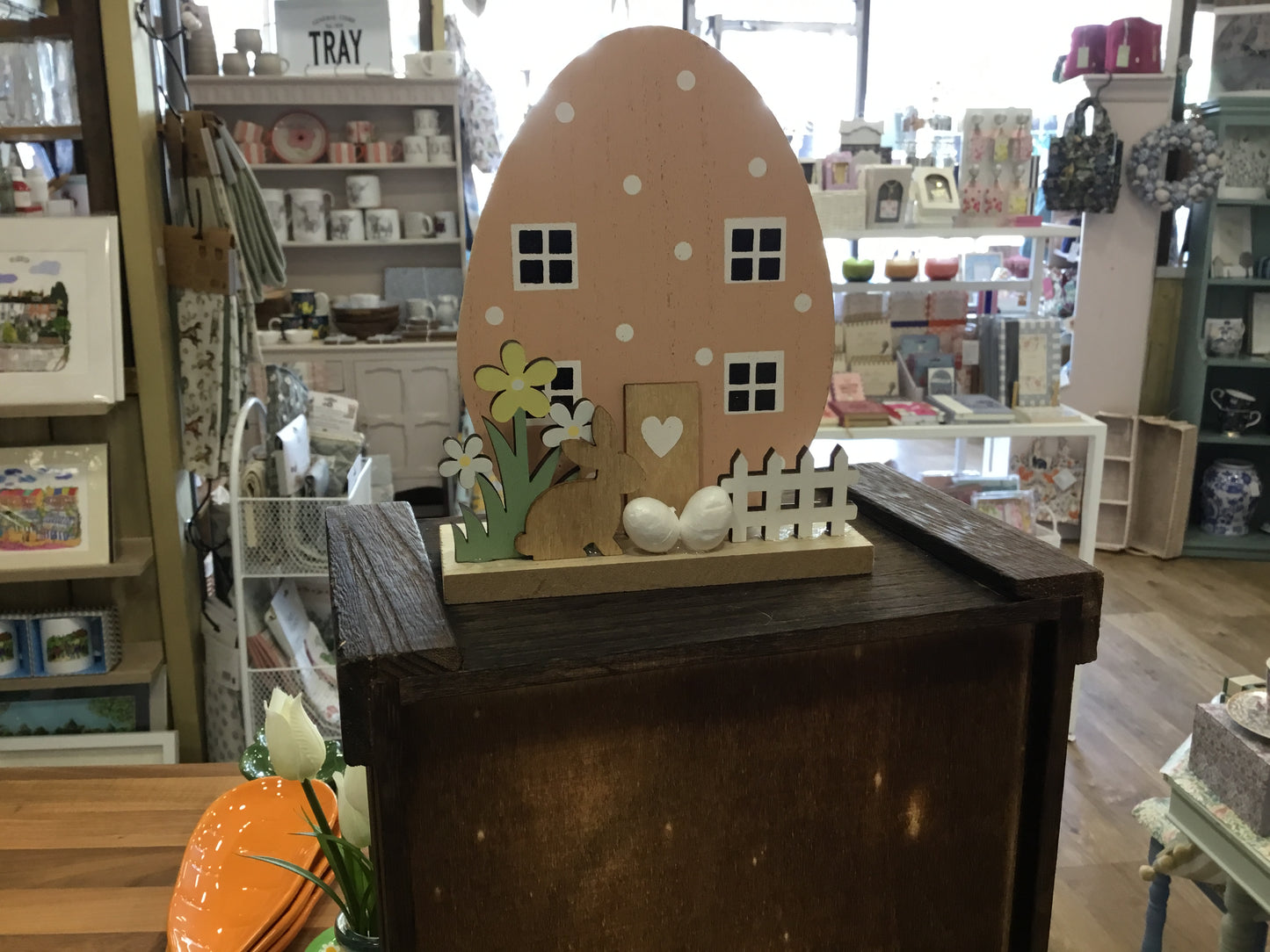 Egg house sign