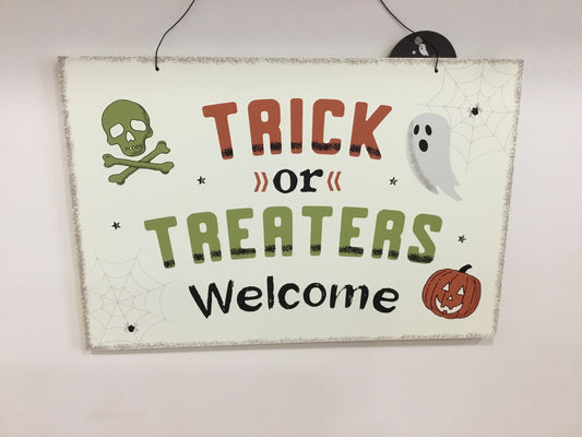 Trick or Treaters plaque