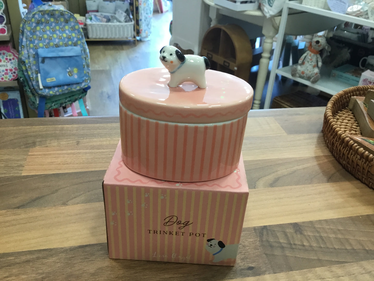 Lisa Angel dog trinket dish