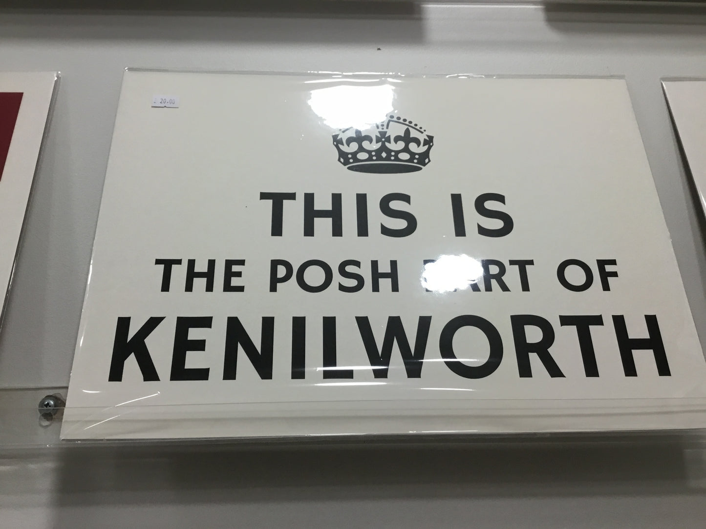 This is the posh part of Kenilworth. Print