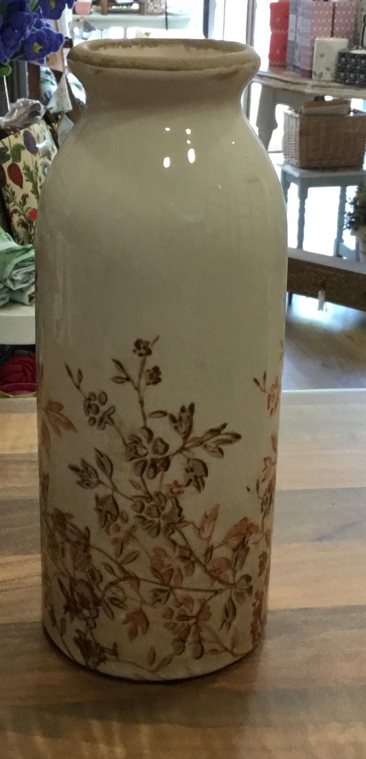 Rustic vintage style vase