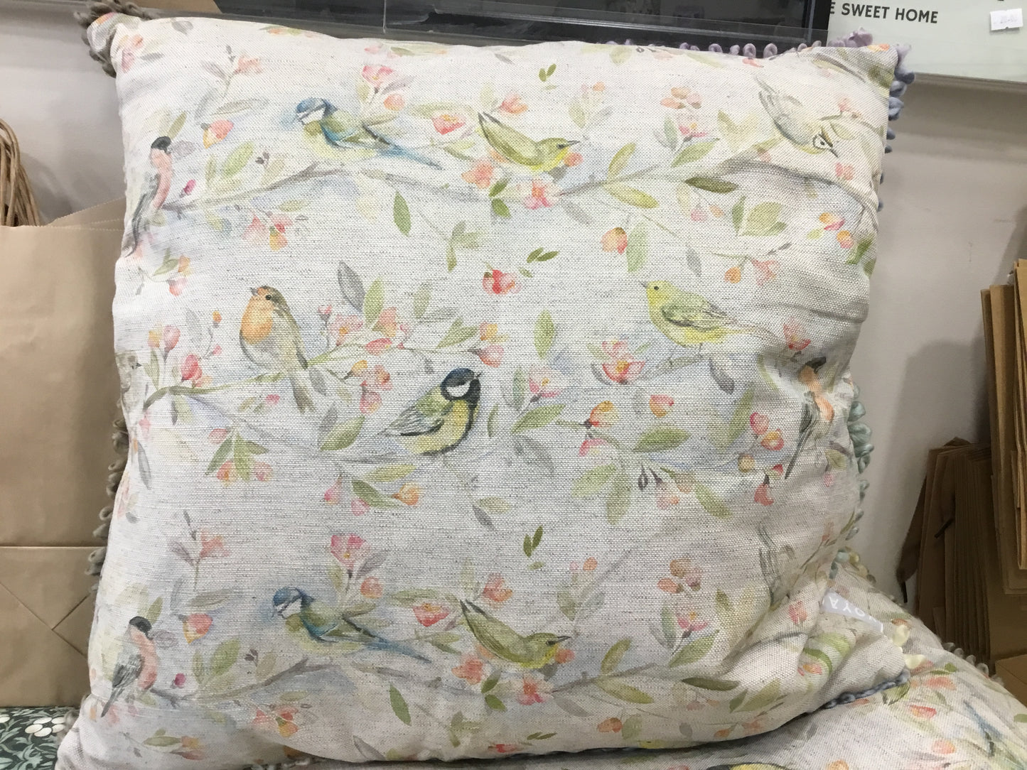 Voyage Maison Feather filled Bird cushion