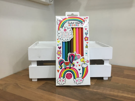 Scented colouring pencils