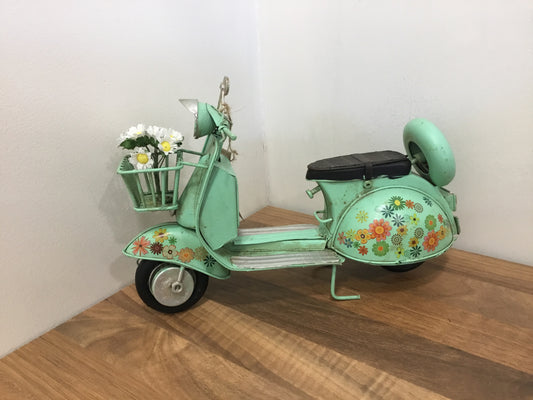 Vintage style moped