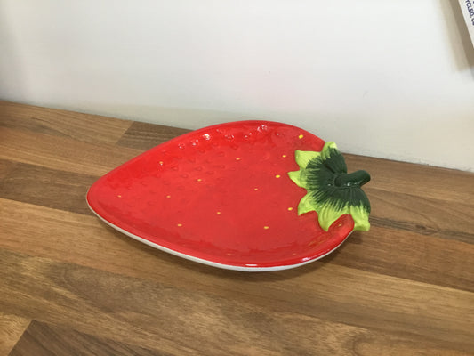 Strawberry plate