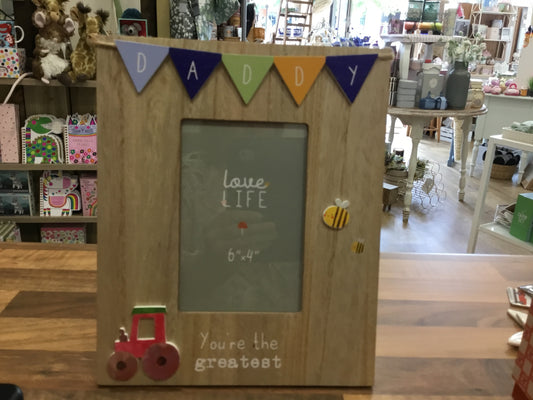 Daddy photo frame