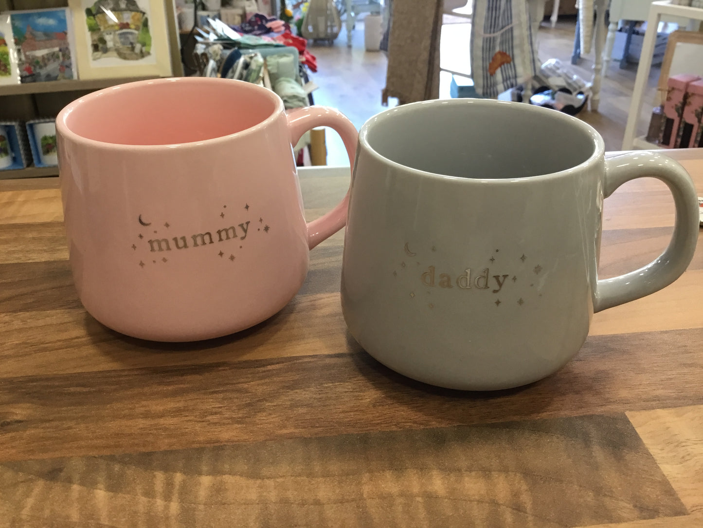 Set of 2 Mummy and Daddy Mugs