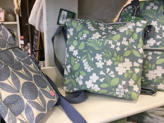 Green floral bag by Earth Squared