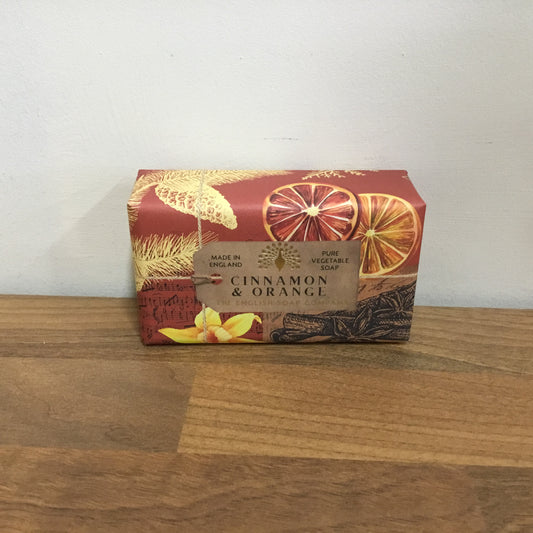 Cinnamon and orange soap