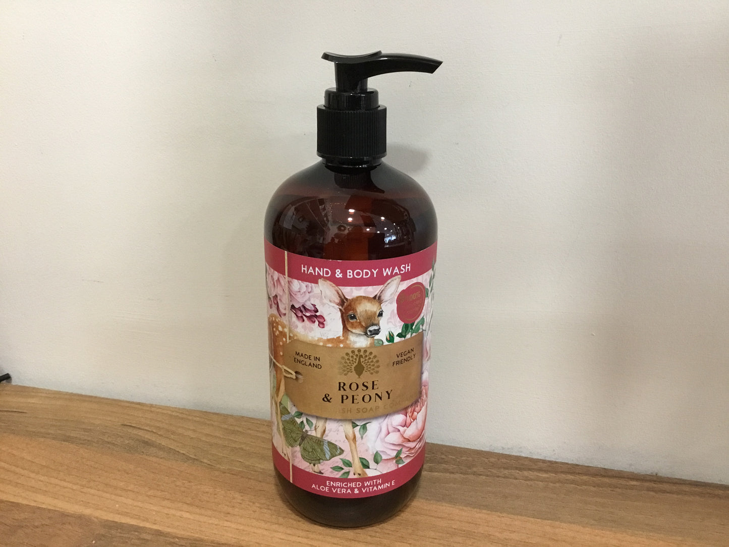 Rose & Peony Hand and Body Wash