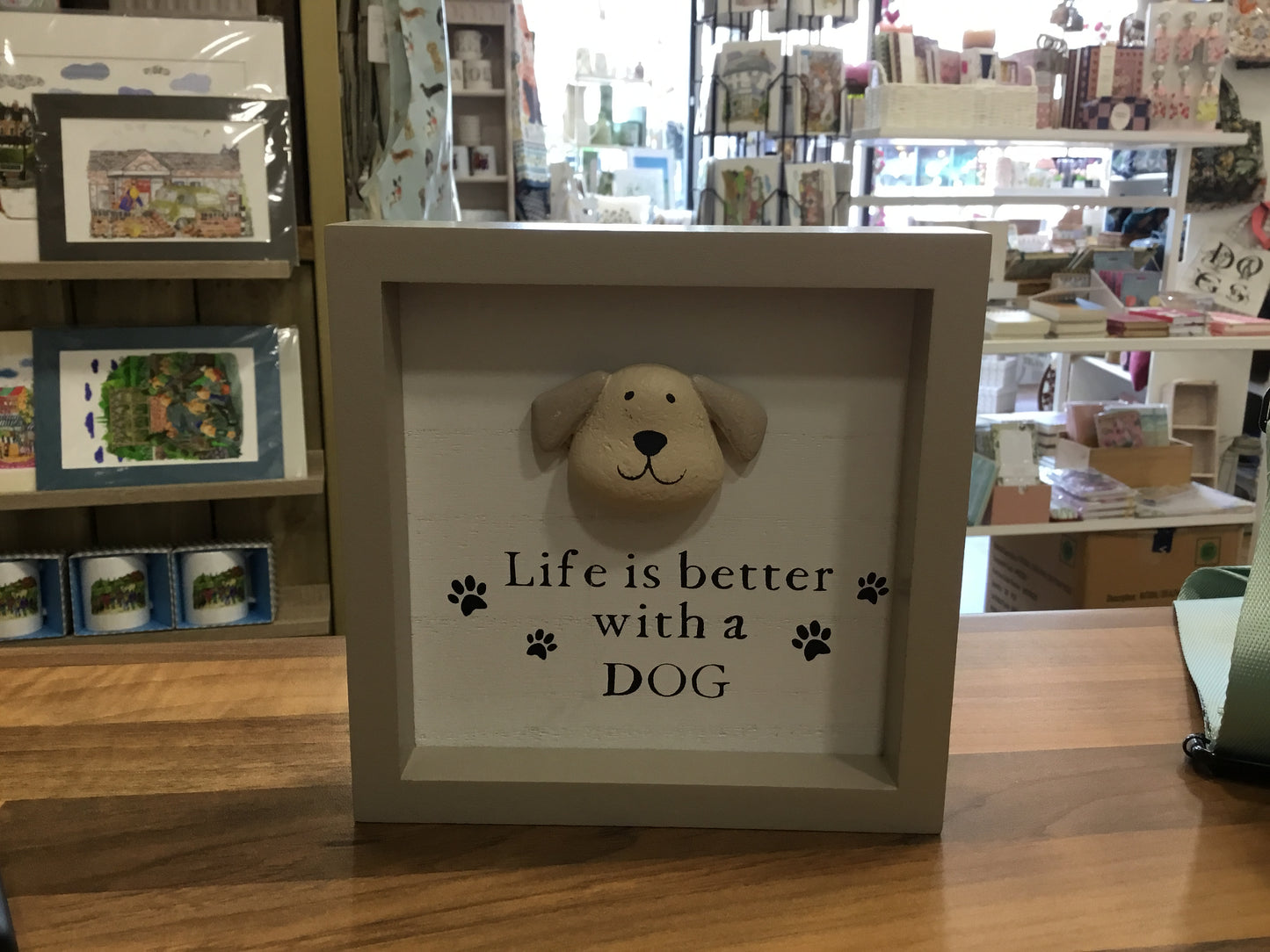 Life is better with a dog frame