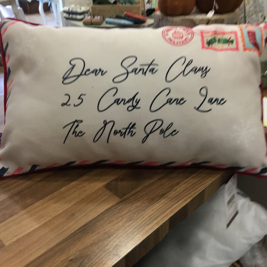 Dear Santa cushion