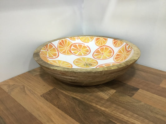 Orange Design bowl