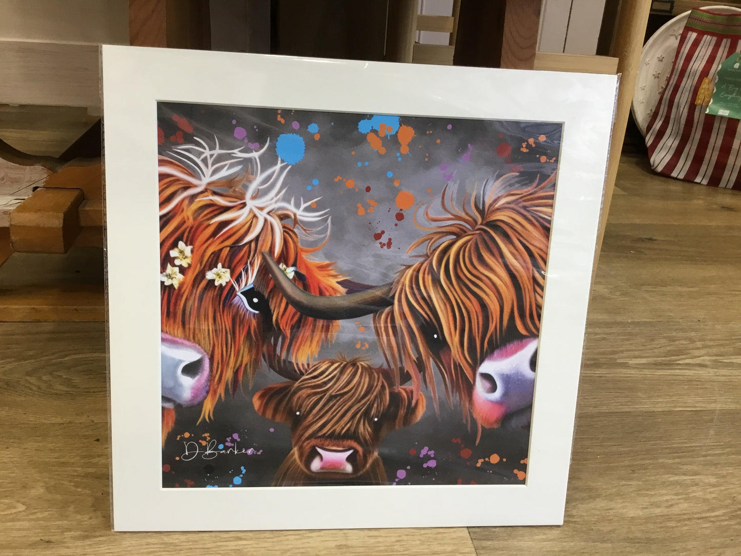 Mounted prints