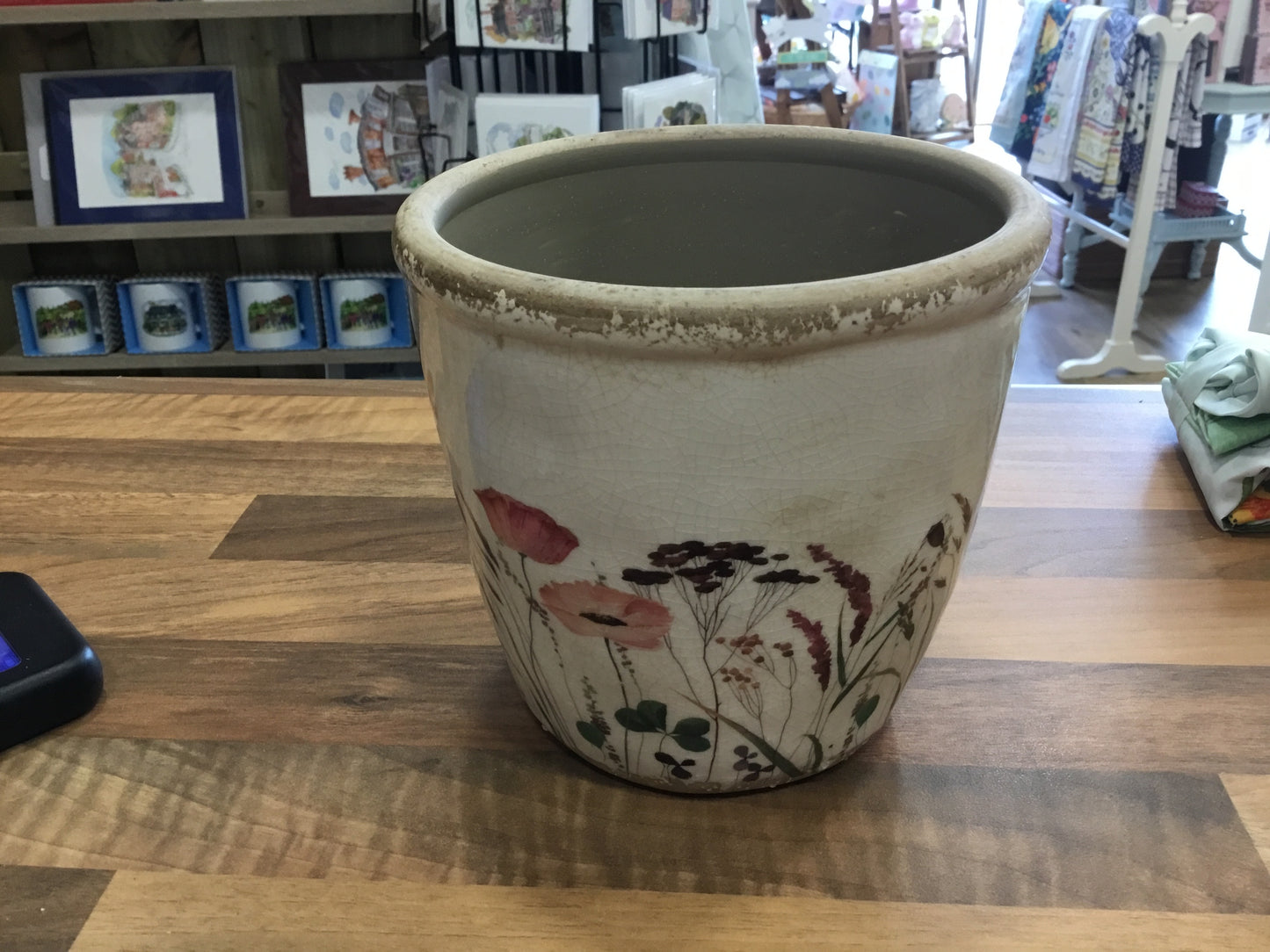 Plant pot floral medium