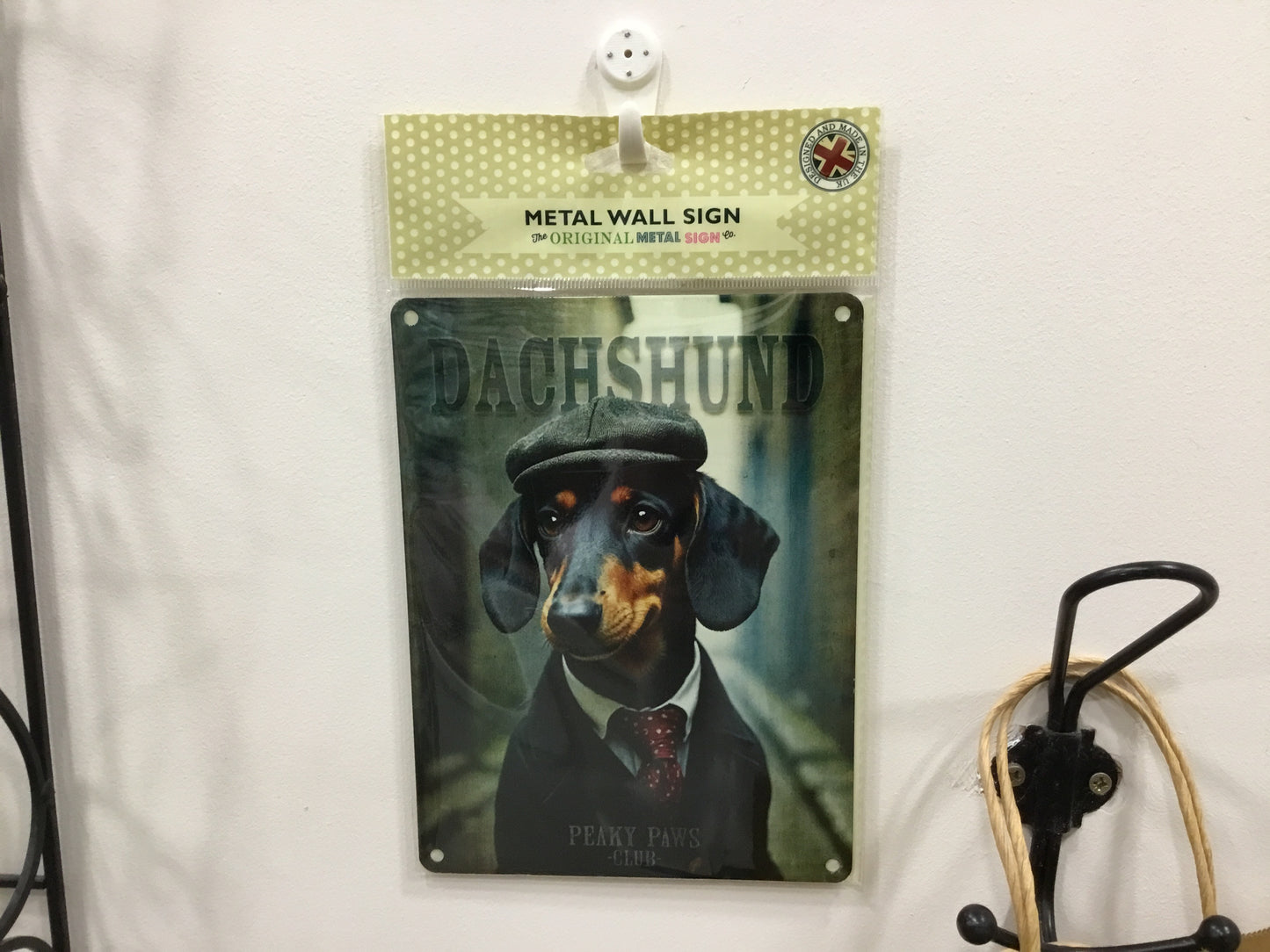 Peaky Paws Metal Signs