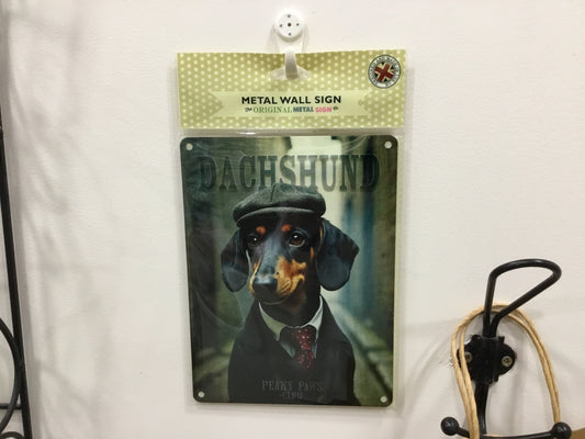 Peaky Paws Metal Signs