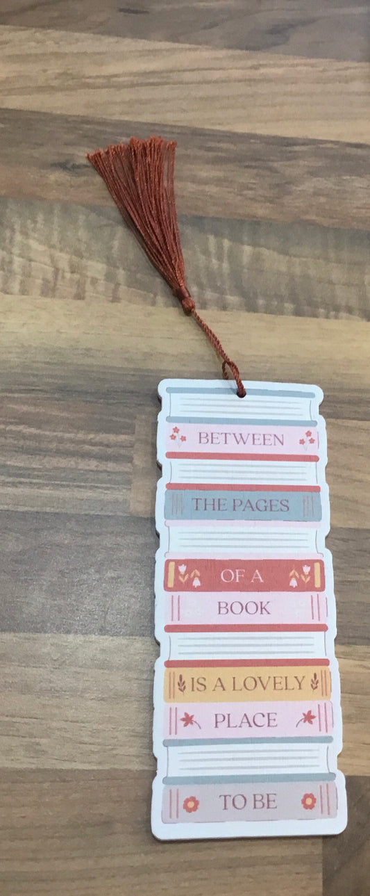 Wooden bookmark