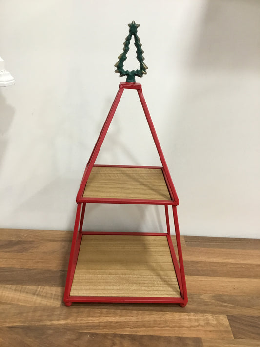 Christmas shelf unit