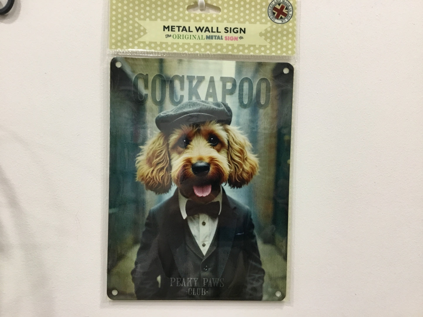 Peaky Paws Metal Signs