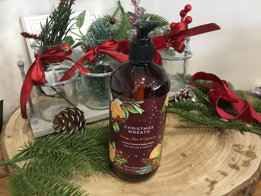 Hand and body Wash - wreath