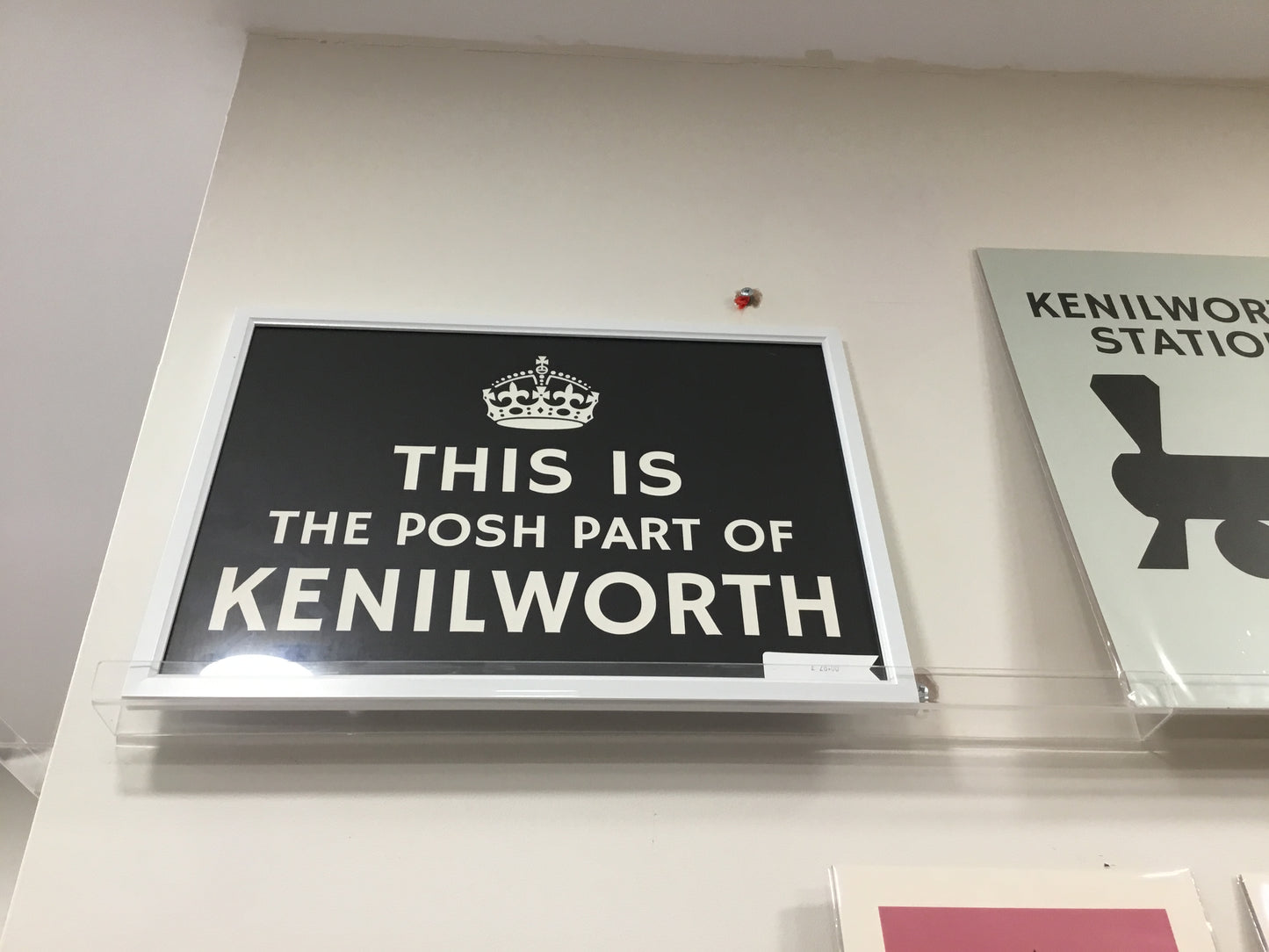 This is the posh part of Kenilworth. Framed print