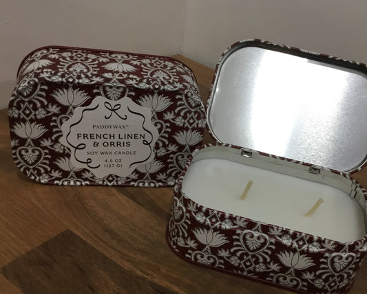 French Linen & Orris Candle