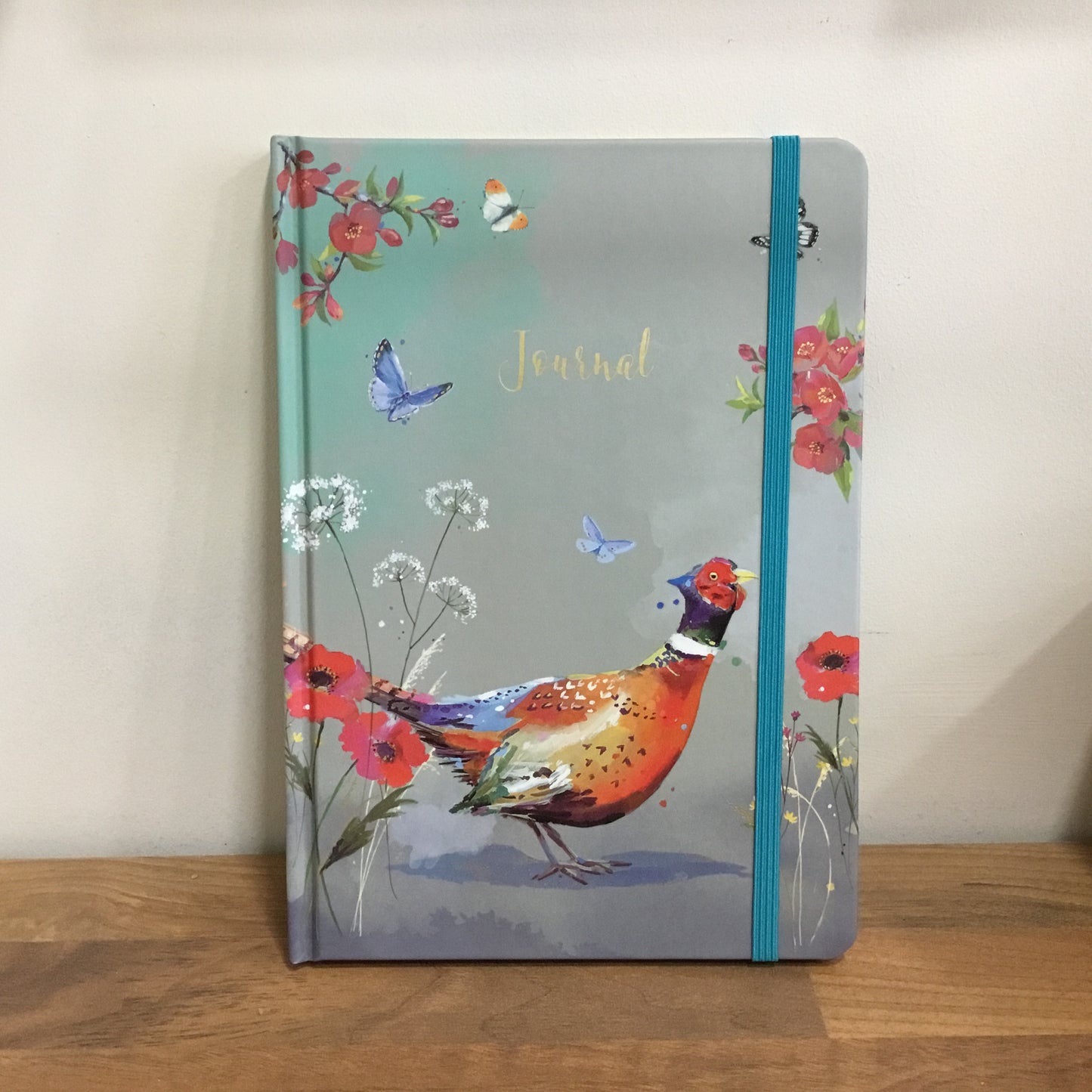 Flower and pheasant journal