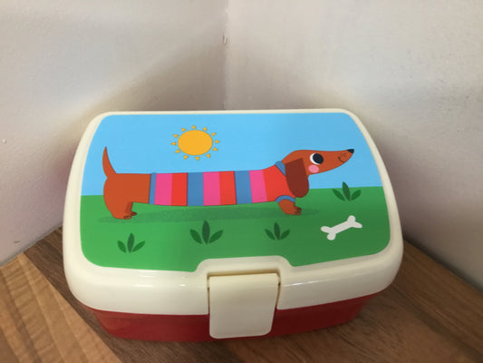 Sausage dog lunch box