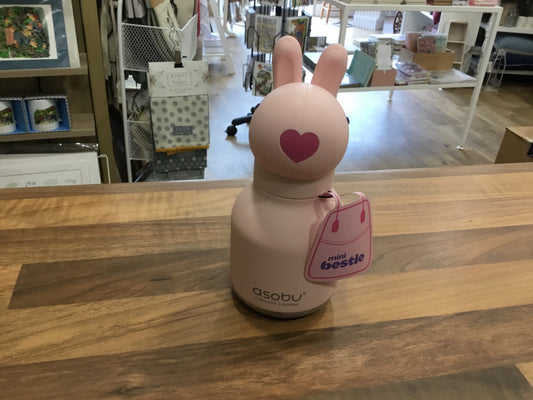Mini Bestie - Bunny bag charm water bottle